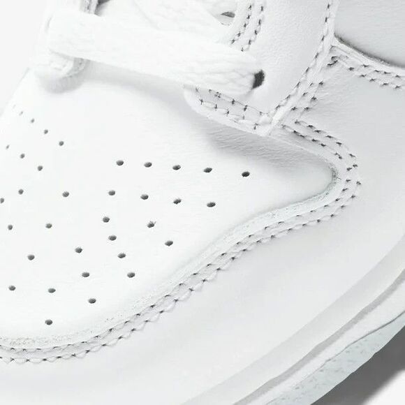 2.5Y - [NEW] Nike Dunk High SP (PS) Kid's Shoes White DC9053-101 - Picture 6 of 7